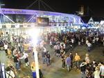 Sangria do Barril na primeira noite da Oktoberfest 2015 na Vila Germnica em Blumenau