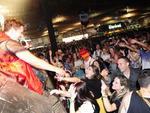 Noite de sabado na Oktoberfest em Blumenau.