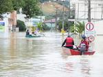 Enchente em Rio do Sul