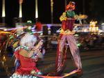 Desfile de Natal em Blumenau.