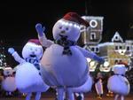 Desfile de Natal em Blumenau.