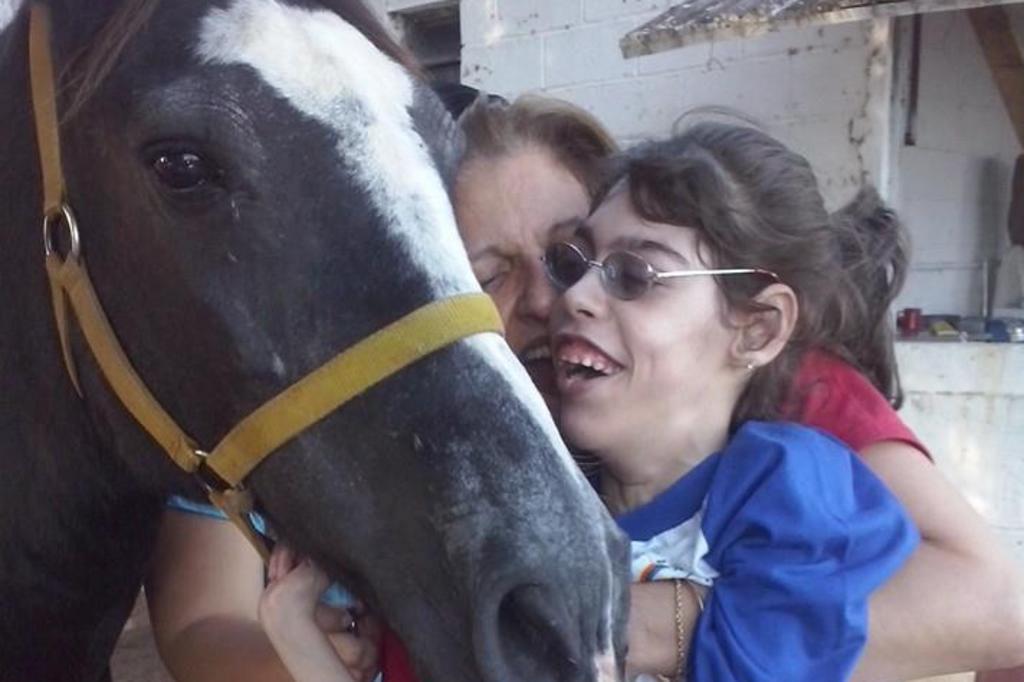 Cavalos ajudam na saúde física e mental com atividades em MT, Mato Grosso