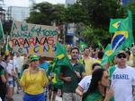 Mais de 60 mil pessoas protestam contra a corrupo em Blumenau