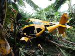 Dois avies agrcolas colidiram na manh desta quarta-feira no municpio de Luiz Alves, no Vale do Itaja. De acordo com informaes do Corpo de Bombeiros de Luiz Alves, um dos pilotos morreu no acidente.