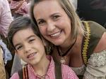 Melissa Loures com o filho Henrique
