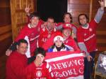 De P: Diogo, Tobias, Bona e Everton. Agachados: Flvio, Jnior, Bruno e Csar
