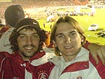 Batista e Prytula na social do Beira-Rio