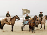 PQT Os Carudo na ativa. Paulo, Elton e eu prestigiando a Cavalgada do Litoral deste ano