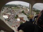 Chegada da Nosso Senhora no santurio da itoupava norte em Blumenau.