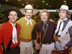 Teixeirinha Neto, Neto Fagundes, Teixeirinha Filho e Nico Fagundes - So Marcos, RS