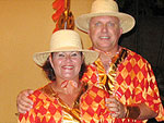 Valfredo Schedit - Eu e Iara (esposa) carnaval em Floripa 