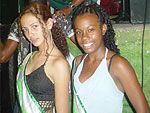 Taís e Jéssica: Primeira e Segunda Princesas da Unidos do Guajuviras 2007