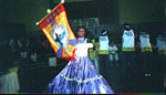 Eliane Ortiz, na escolha da Corte do carnaval 2005, como Estandarte da Asas da Liberdade de EV