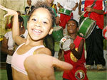 Ensaio da Escola de Samba Filhos da Candinha. Local: Partenon 