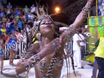 Heleninha, da Imperatriz Dona Leopoldina de Porto Alegre, desfilando pela Ilha do Marduque