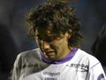 Mauro Villa, do Defensor, chora depois da derrota