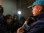 Mano Menezes concede entrevista depois do nico treino em Buenos Aires