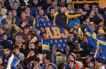 Torcida do Boca Juniors no estdio La Bombonera