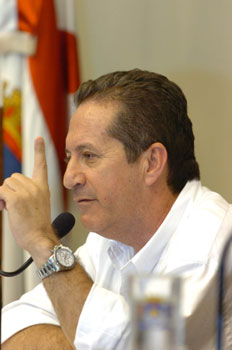 Juarez disse que tem recebido apoio de empresários e políticos - Hermínio Nunes / Agência RBS