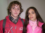 Marcos Tortelli e Laura Knob