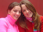 Brbara Filippe e Daniela Andreazza