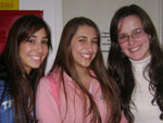 Carolina Meirelles, Vivian Soares Antunes e Luiza Issler