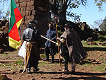 Cavalarianos vistam as runas de So Loureno, em So Luiz Gonzaga 