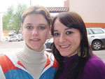 Marieli Holz e Aline Noble