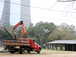 As obras no parque Maurcio Sirotsky Sobrinho se iniciaram no dia 17 de agosto