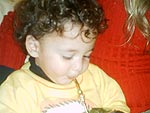 Meu neto Adriano, de 1 ano e meio, e como ele mesmo diz, adora tomar um chimarro