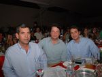 Braulino Borges, Ulisses Serra Neto e Guilherme Bumlai, da Pecuria e Agropecuria JB