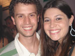 Gustavo Pazini e Adriana Alves