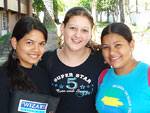 Jocielen Gonalves, Andressa Pinto e Camila de Freitas