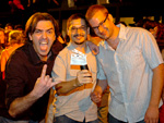 Realizadores do curta X-Corao comemoram o prmio