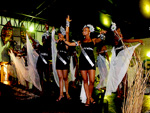 Performance em conjunto das candidatas a Rainha do Carnaval 2008 de Porto Alegre