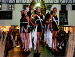 Desfile em conjunto das candidatas a Rainha do Carnaval 2008 