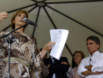 A cerimnia contou com a presena da governadora Yeda Crusius e do ex-governador Germano Rigotto