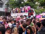 Bloco dos Sujos saiu s ruas de Florianpolis neste sbado de Carnaval, 2/2