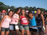 Luana, Lizandra, Marina, Bibiana e Vanessa 