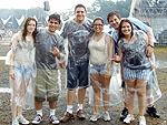 Carla, Rodrigo, Cristian, Tati, Jo e Gabriela 