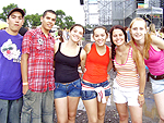 Bruno, Gabriel, Camila, Diana, Bruna e Luciana 