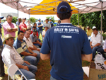 Palestra sobre a importncia do Rally da Safra