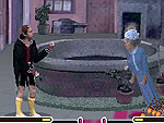 O p�tio de tr�s tamb�m est� presente no game