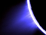 Imagem das luas de Saturno