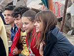 Atriz Marcela Hoetters no episdio Marino da srie Primeira Gerao
