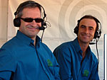 Irineu Guarnier Filho e Alexandre Pons Sue comandaram a transmisso do Canal Rural