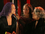 Atrizes Mirna Spritzer Irene Brietzke e Lurdes Eloy 