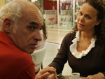 Atores Roberto Oliveira e Mirna Spritzer 