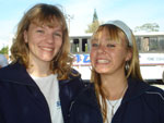 Aline Kroeger e Emilie Passold de Oliveira