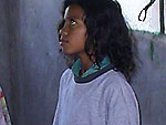 Fillipi Mazzuti e Vitria da Rosa no making of do episdio Ana da srie Primeira Gerao